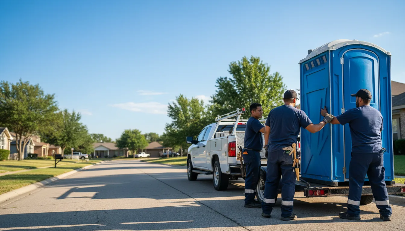Portable Toilet Rental in Rome, IL near me
